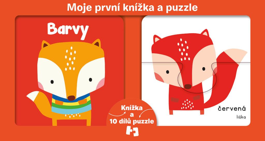 Moje první knížka a puzzle Barvy
