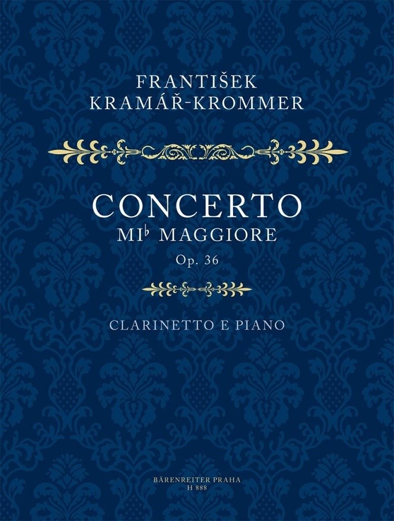 Koncert Es dur pro klarinet a orchestr op. 36