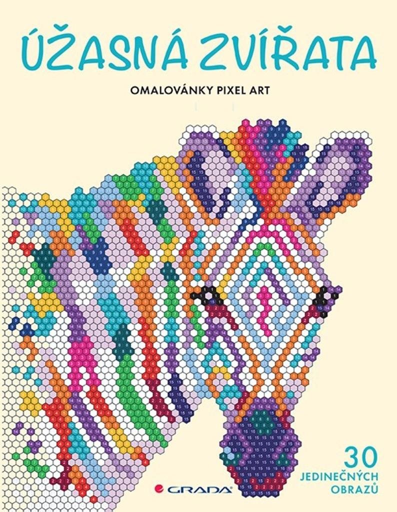 Úžasná zvířata - Pixel Art malování pro děti i dospělé