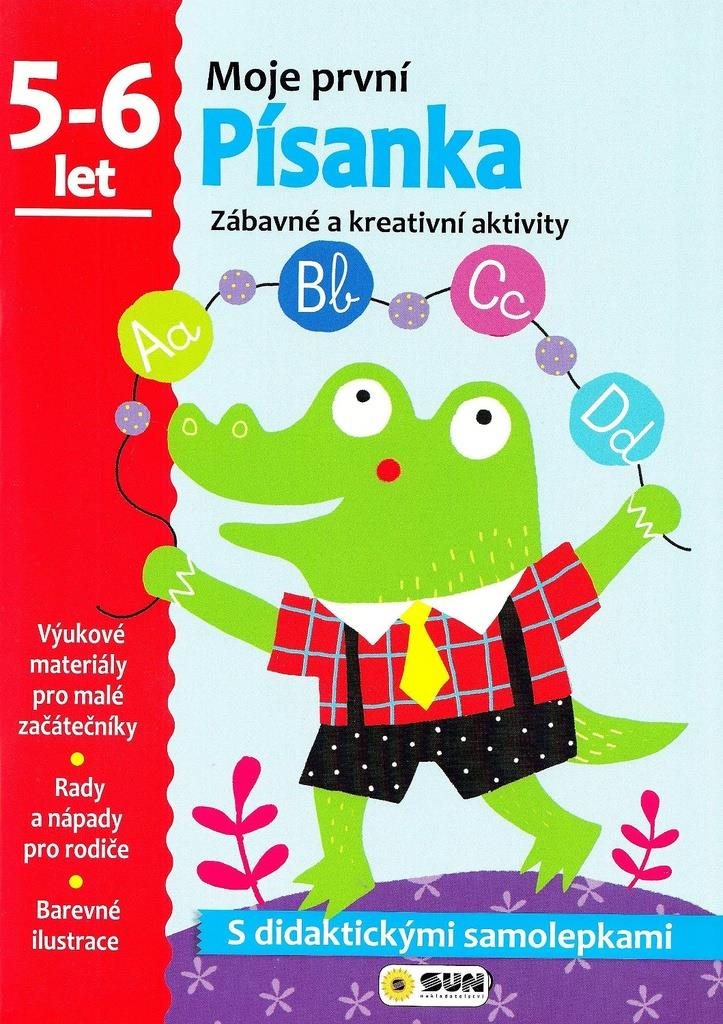 Moje první Písanka 5-6 let: Zábavné a kreativní aktivity