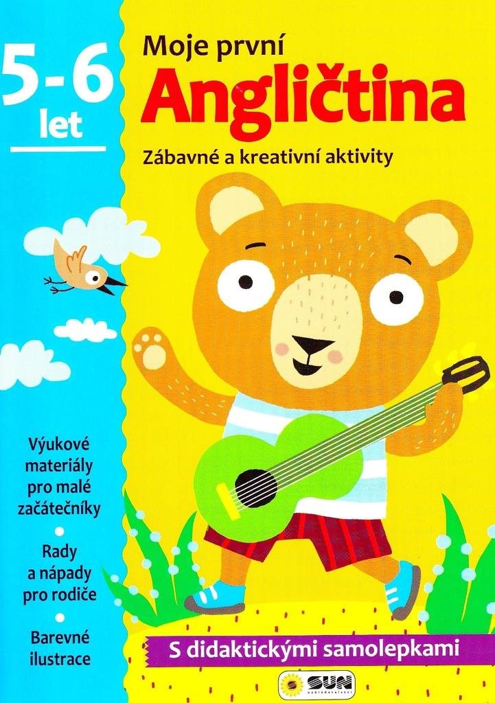 Moje první Angličtina 5-6 let: Zábavné a kreativní aktivity