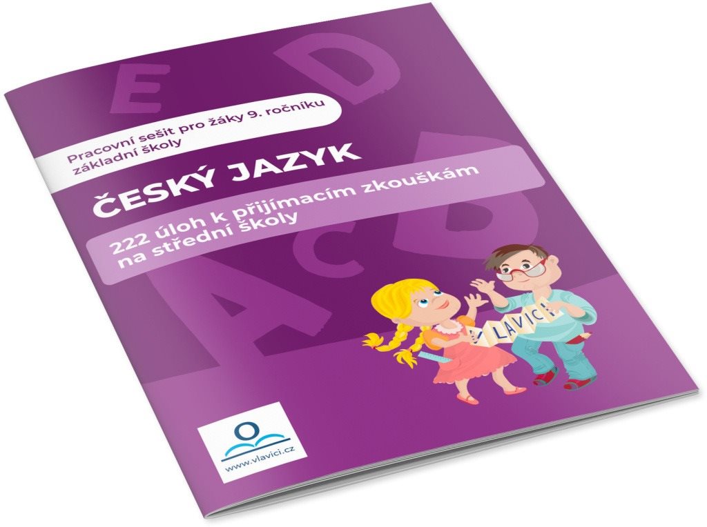 Český jazyk 222 úloh k přijímacím zkouškám na střední školu