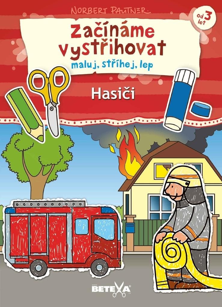 Začínáme vystřihovat Hasiči - hračka pro děti