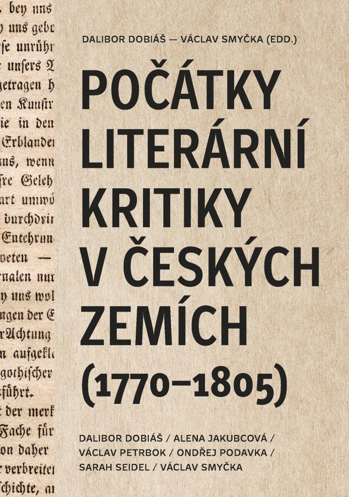 Počátky literární kritiky v českých zemích:
