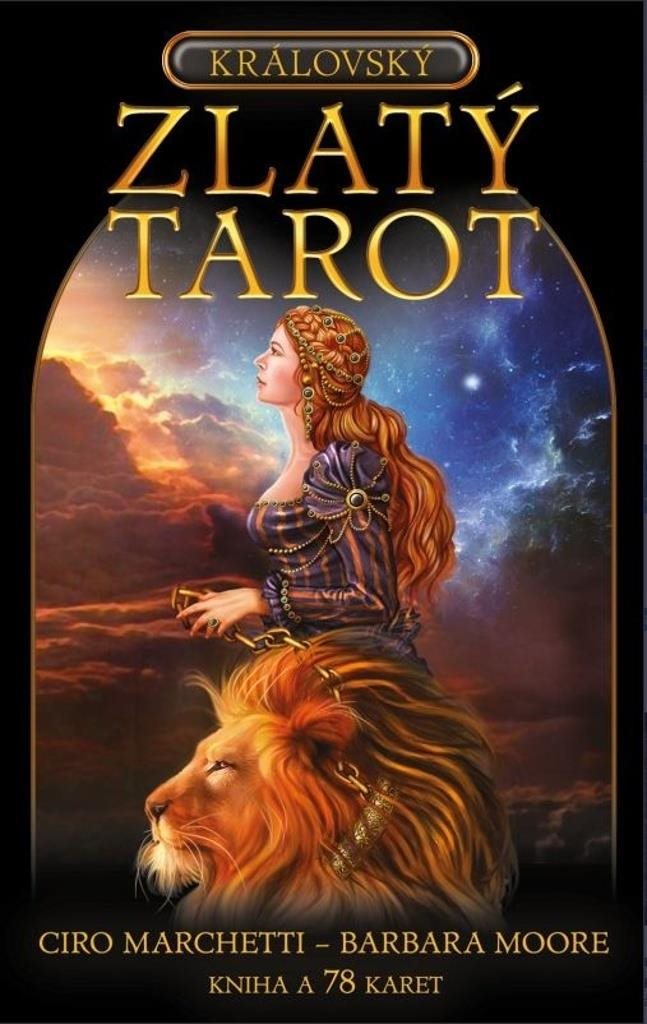 Královský Zlatý tarot: Kniha a 78 karet