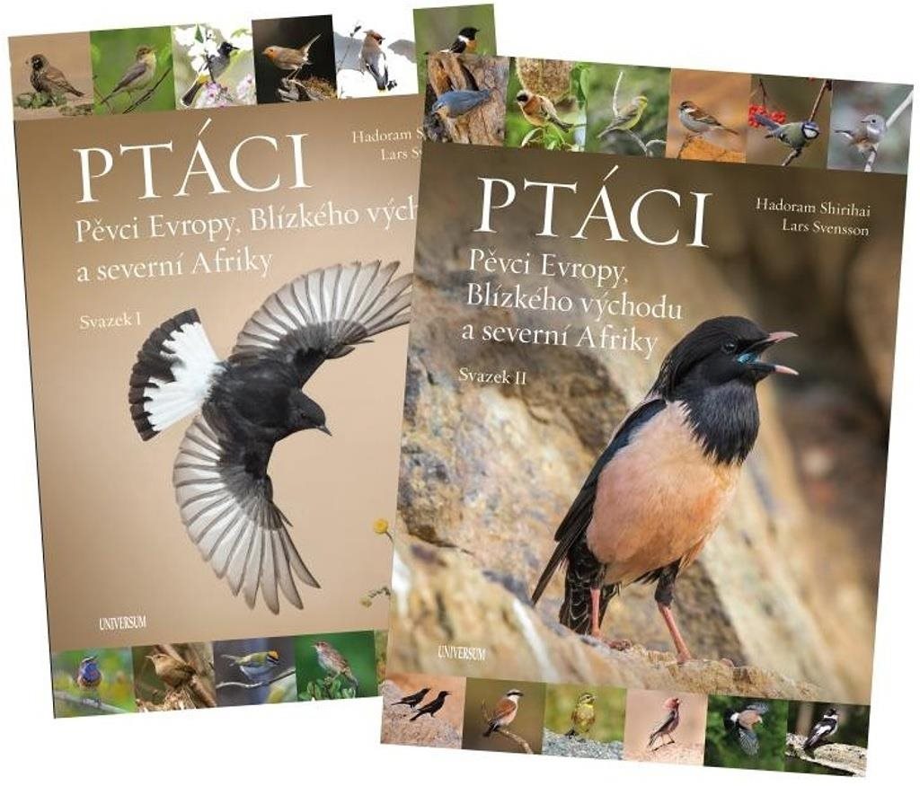 Ptáci 1.+ 2. svazek: Pěvci Evropy, Blízkého východu a severní Afriky