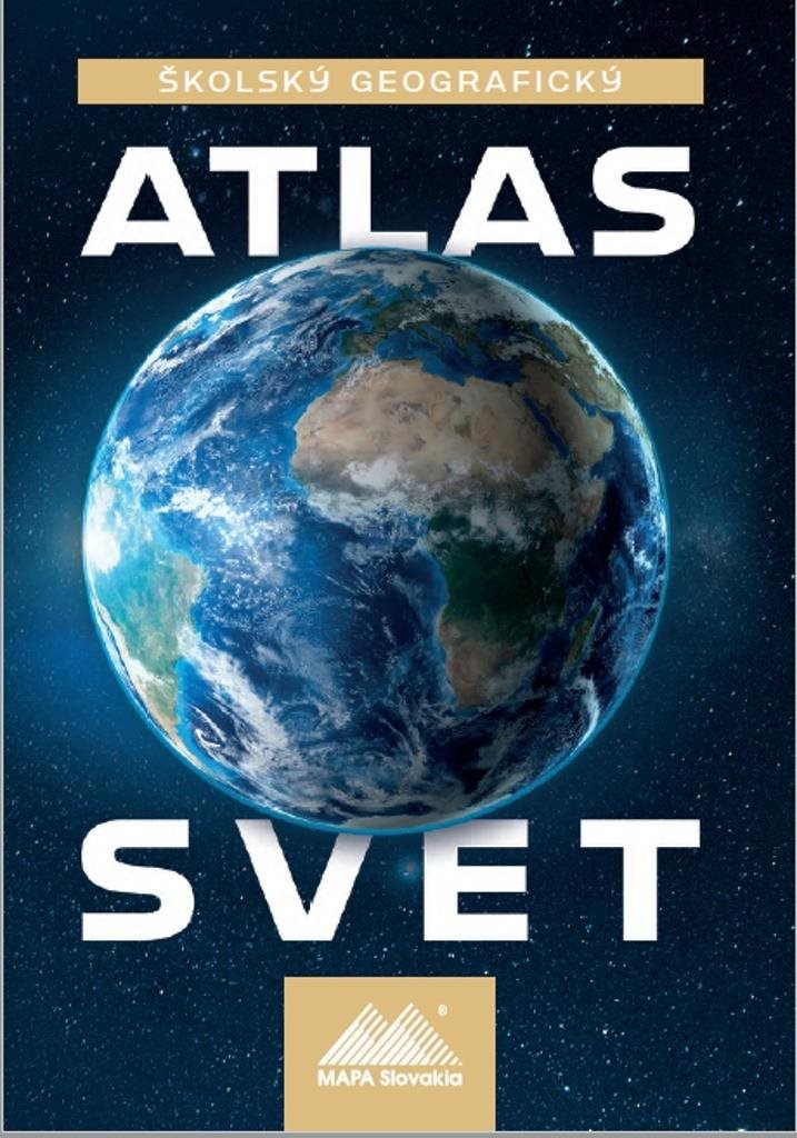 Školský geografický atlas Svět - komplexní mapa světa