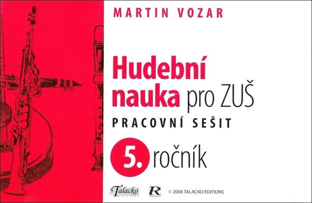 Hudební nauka pro ZUŠ 5. ročník: Pracovní sešit