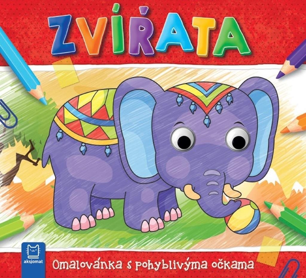 Omalovánka s pohyblivýma očkama