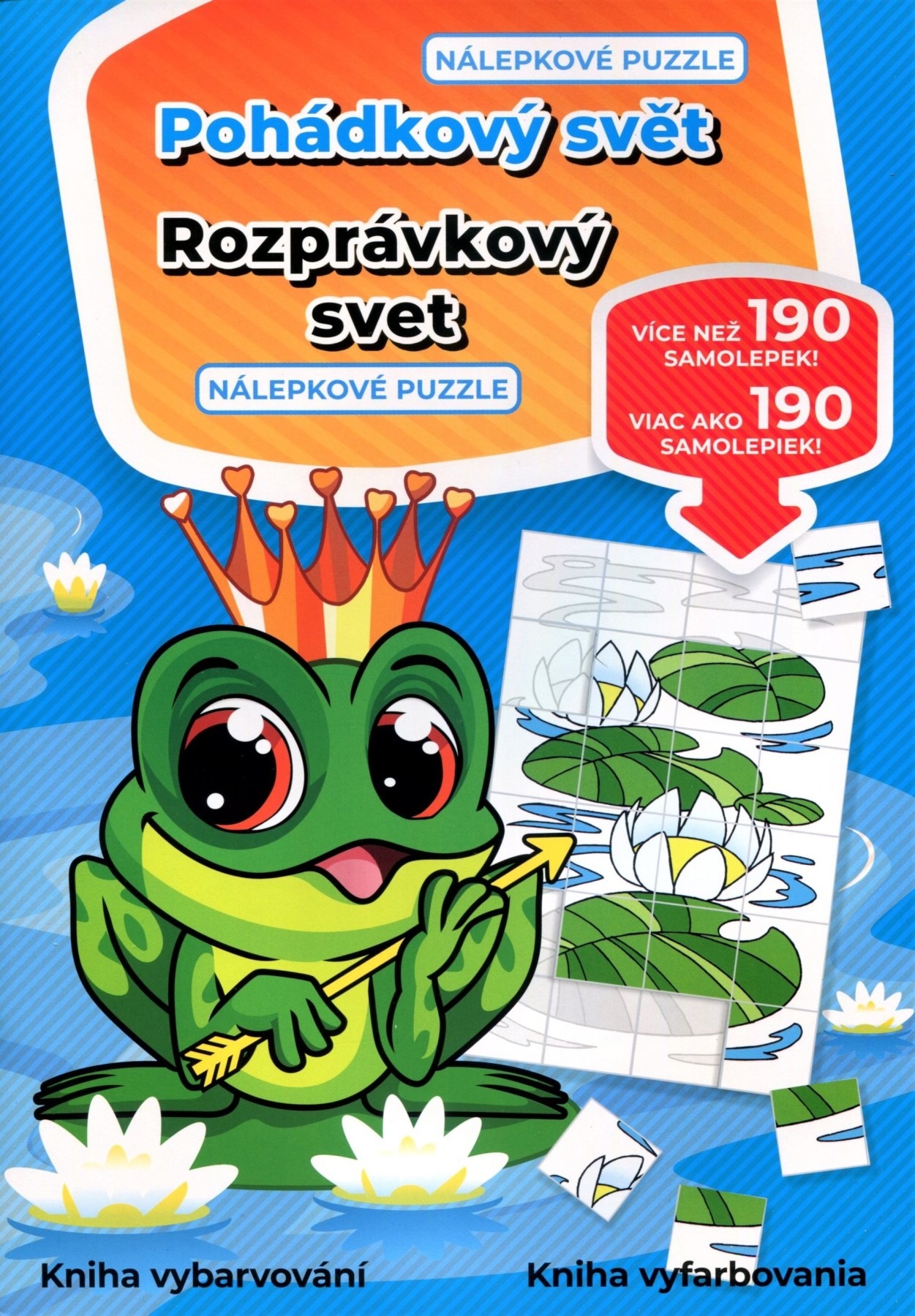 Pohádkový svět Nálepkové puzzle