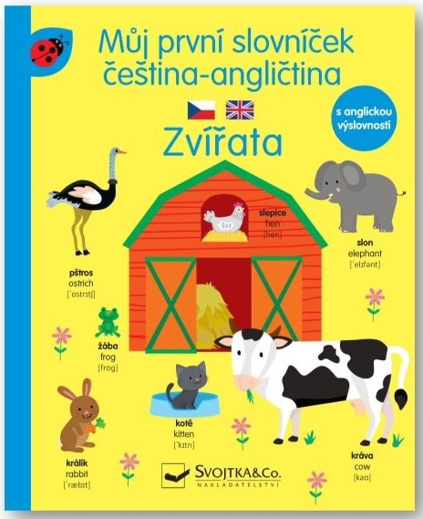 Můj první slovníček čeština -angličtina  Zvířata