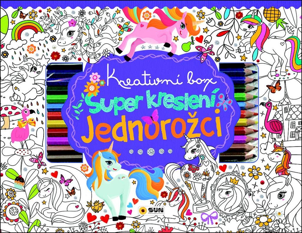 Kreativní box Super kreslení Jednorožci