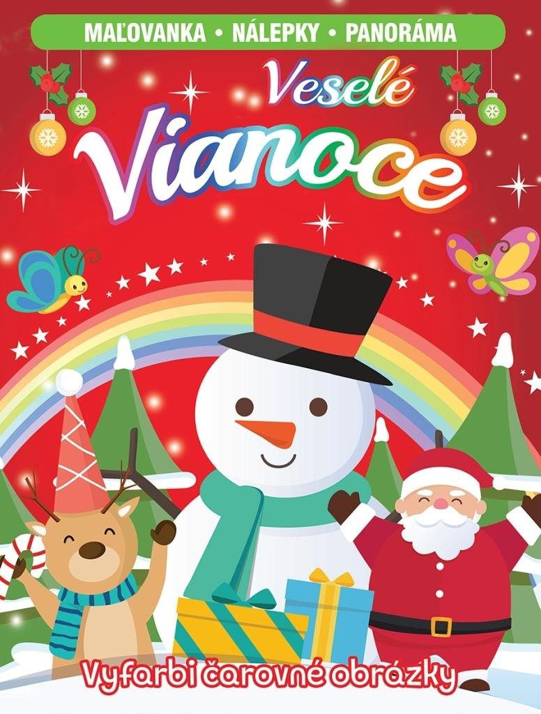 Veselé Vianoce: Vyfarbi čarovné obrázky