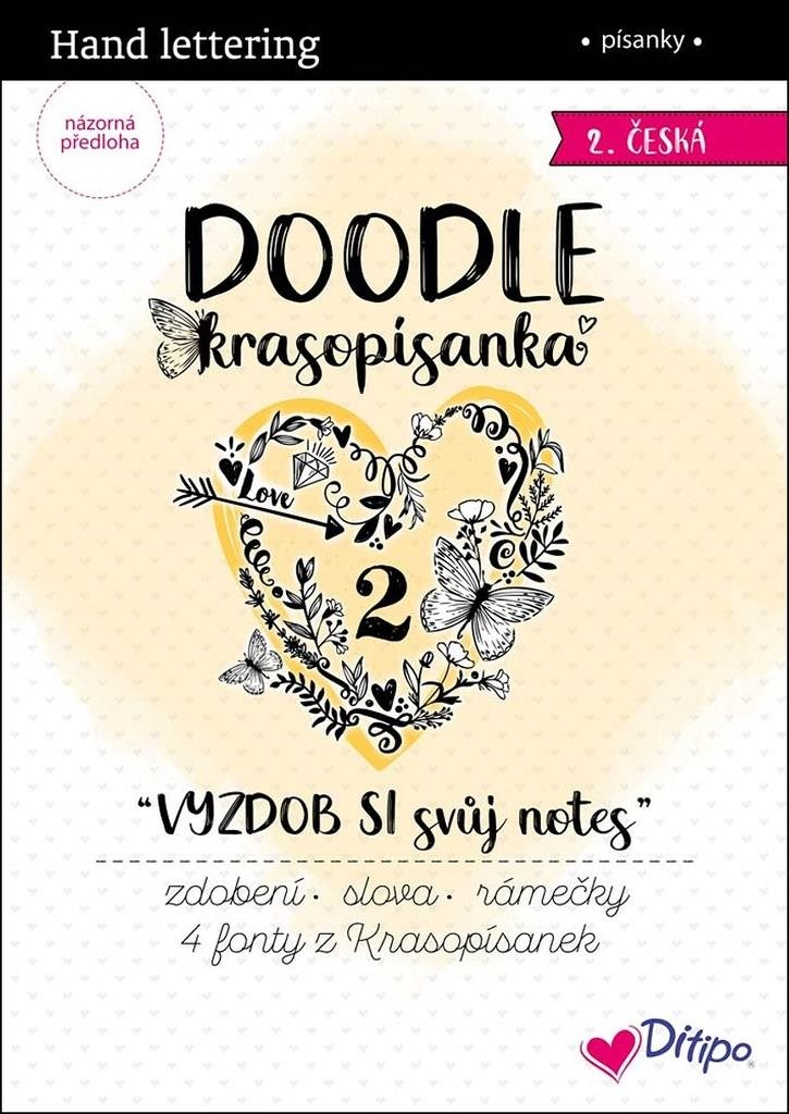 DOODLE Krasopísanky VYZDOB SI svůj notes: 2. česká