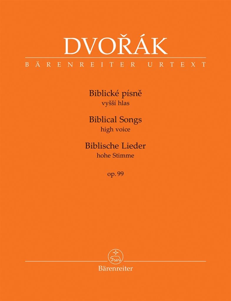 Biblické písně op. 99: vyšší hlas