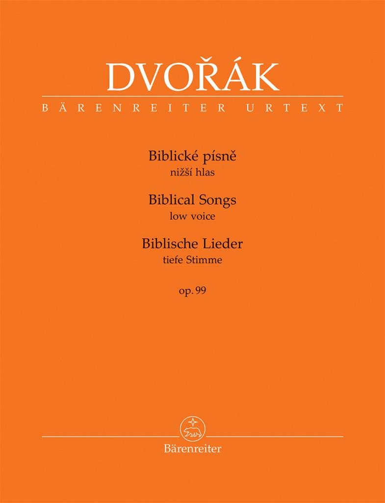 Biblické písně op. 99: nižší hlas