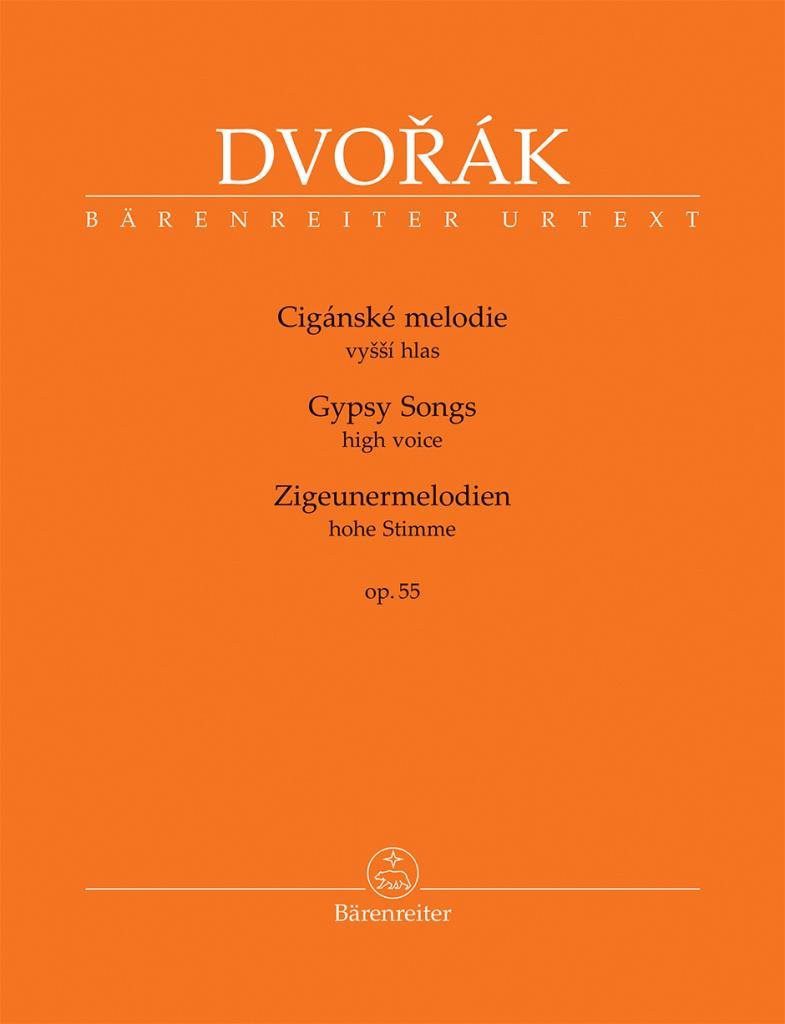 Cigánské melodie op. 55: vyšší hlas