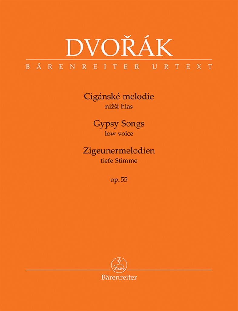 Cigánské melodie op. 55: nižší hlas