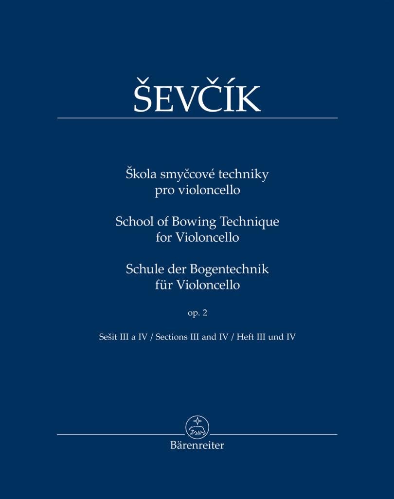 Škola smyčcové techniky pro violoncello: op. 2, sešit III a IV