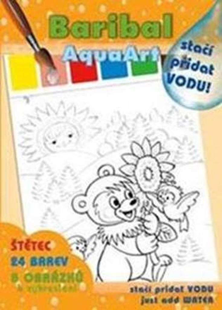 AquaArt A4 Baribal Omalovánka