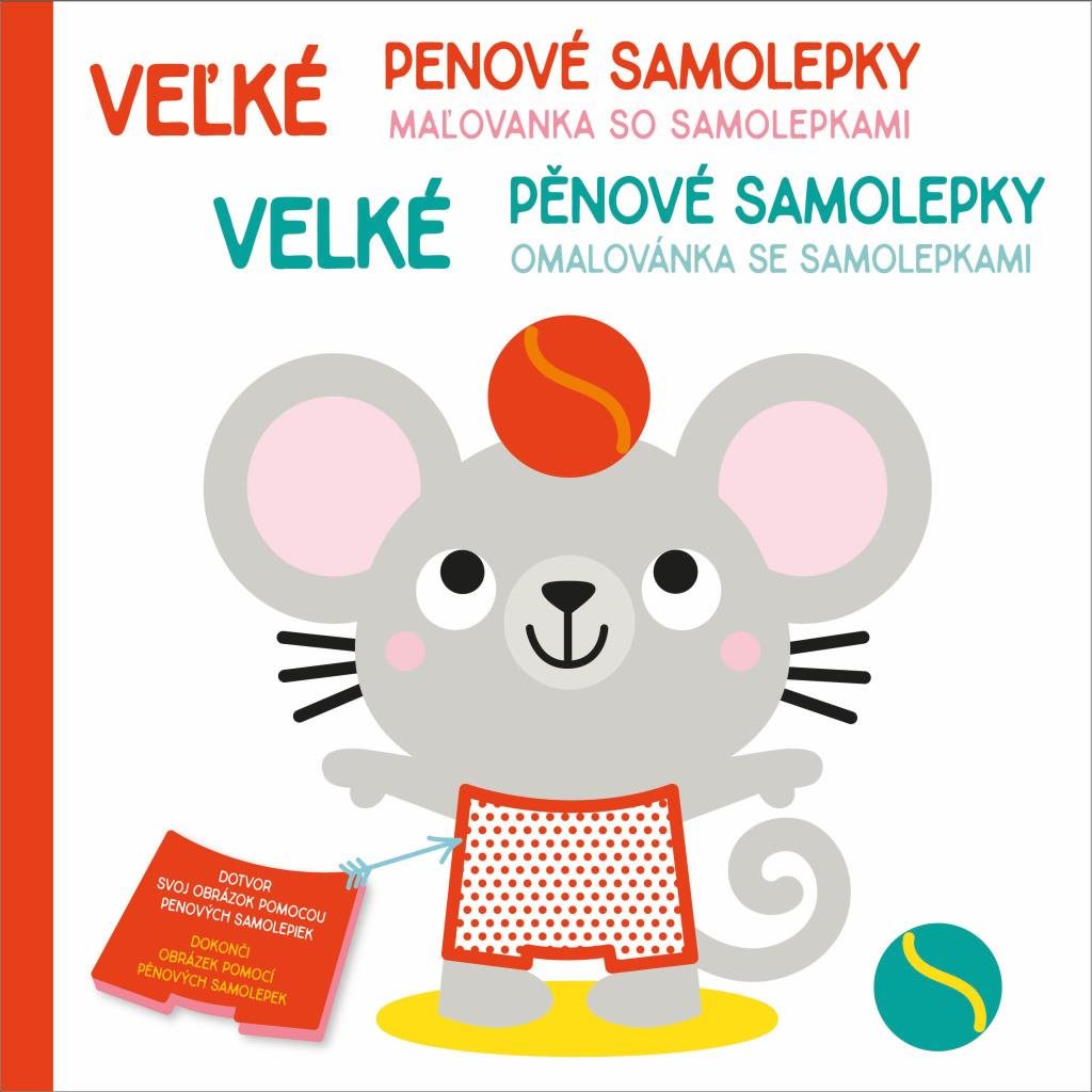 Velké pěnové samolepky Myšák: Veľké penové samolepky Myška