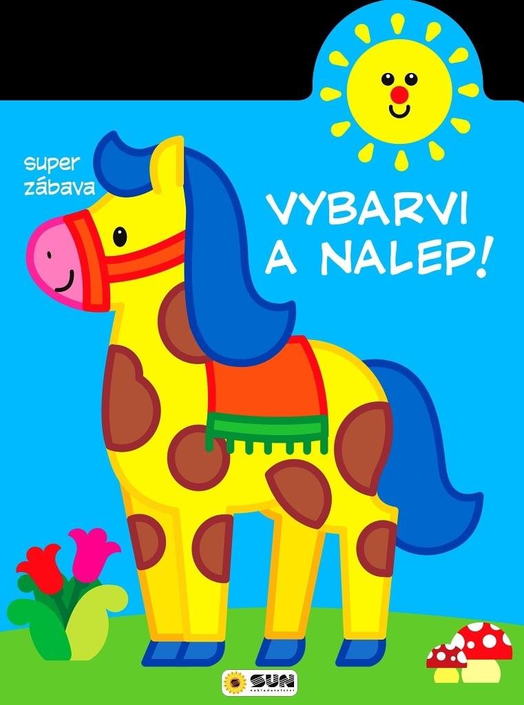 Vybarvi a nalep! Koník: super zábava