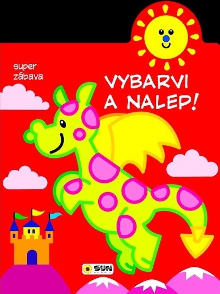 Vybarvi a nalep! Dráček: super zábava