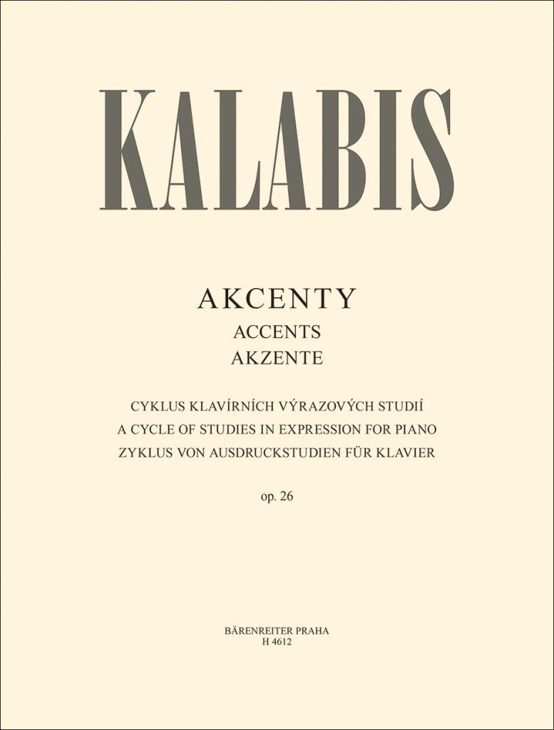 Akcenty: Cuklus klavirních výrazových studií