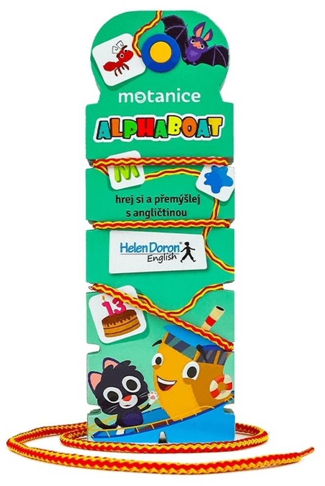 Motanice Alphaboat: Hrej si a přemýšlej s angličtinou