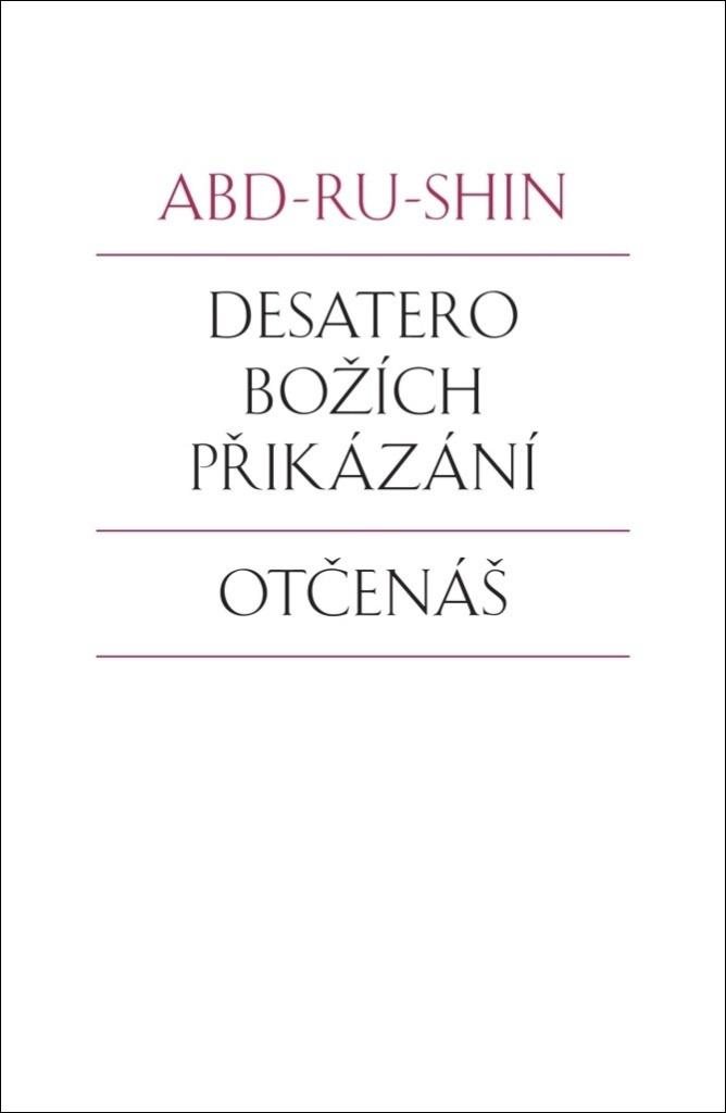 Desatero Božích přikázání Otčenáš