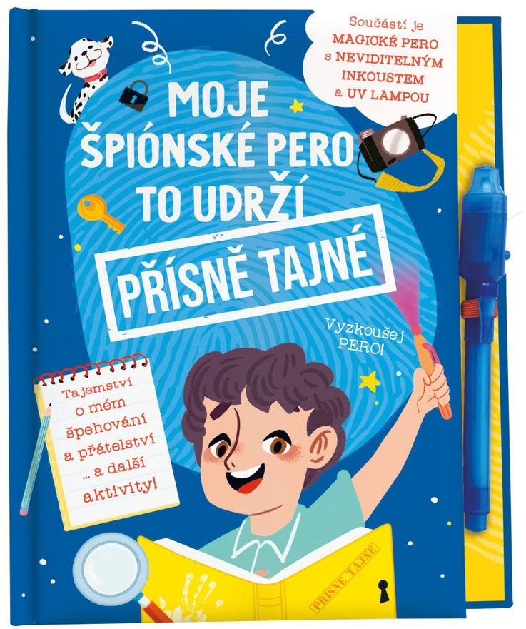 Moje špiónské pero to udrží Přísně Tajné!