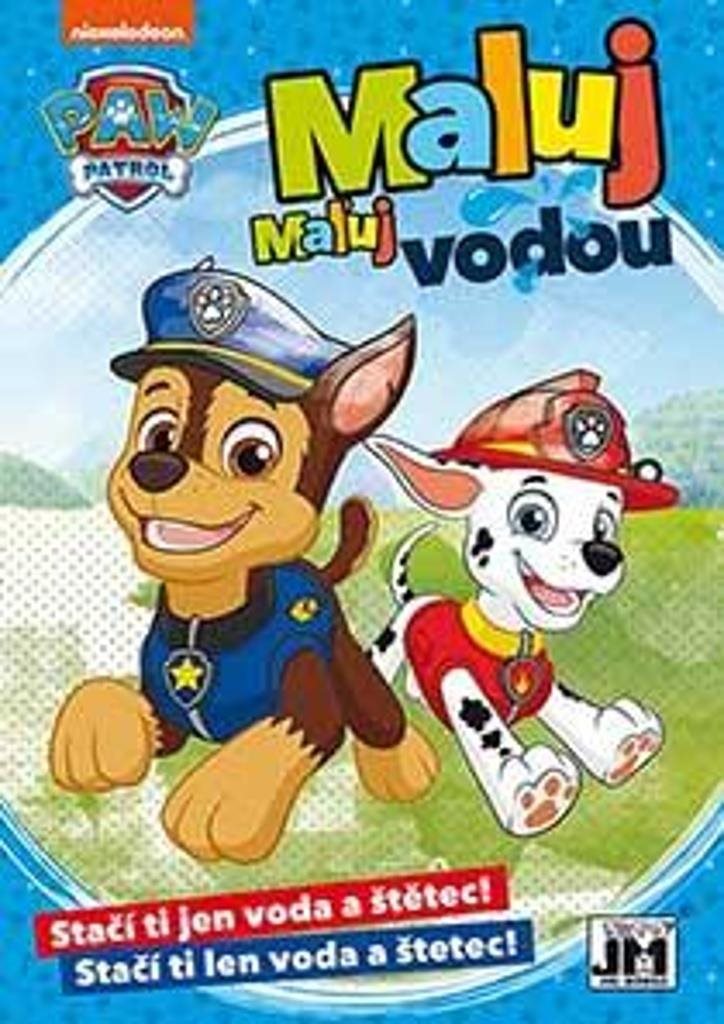 Maluj vodou Tlapková patrola