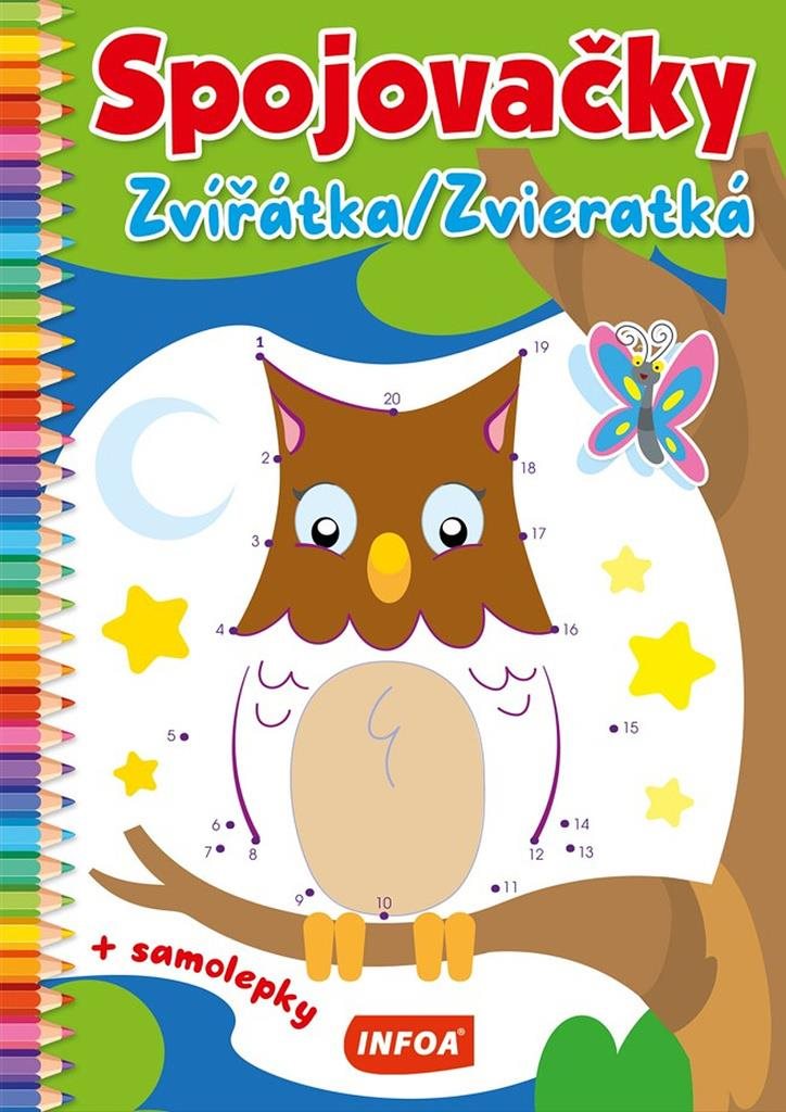 Spojovačky Zvířátka/Zvieratká: + samolepky