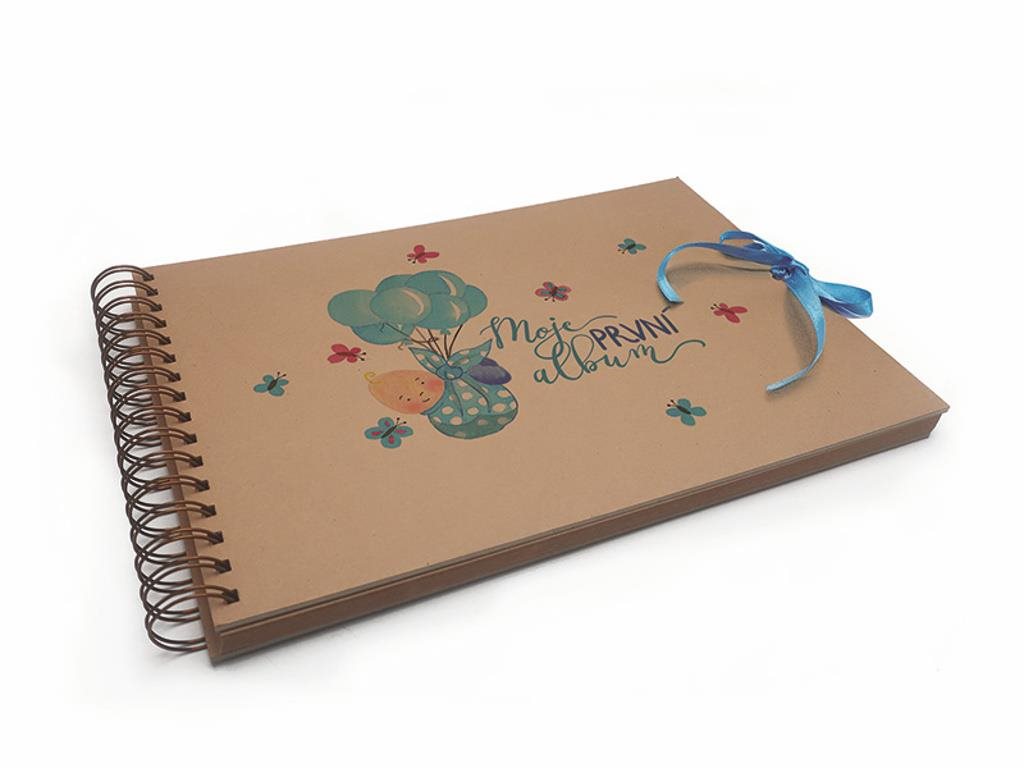 BALOUŠEK TISK Kraft Chlapeček - fotoalba, kancelář a papírnictví, papírnictví