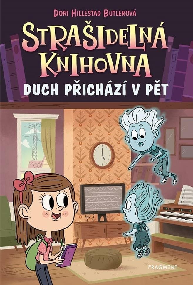 Strašidelná knihovna Duch přichází v pět