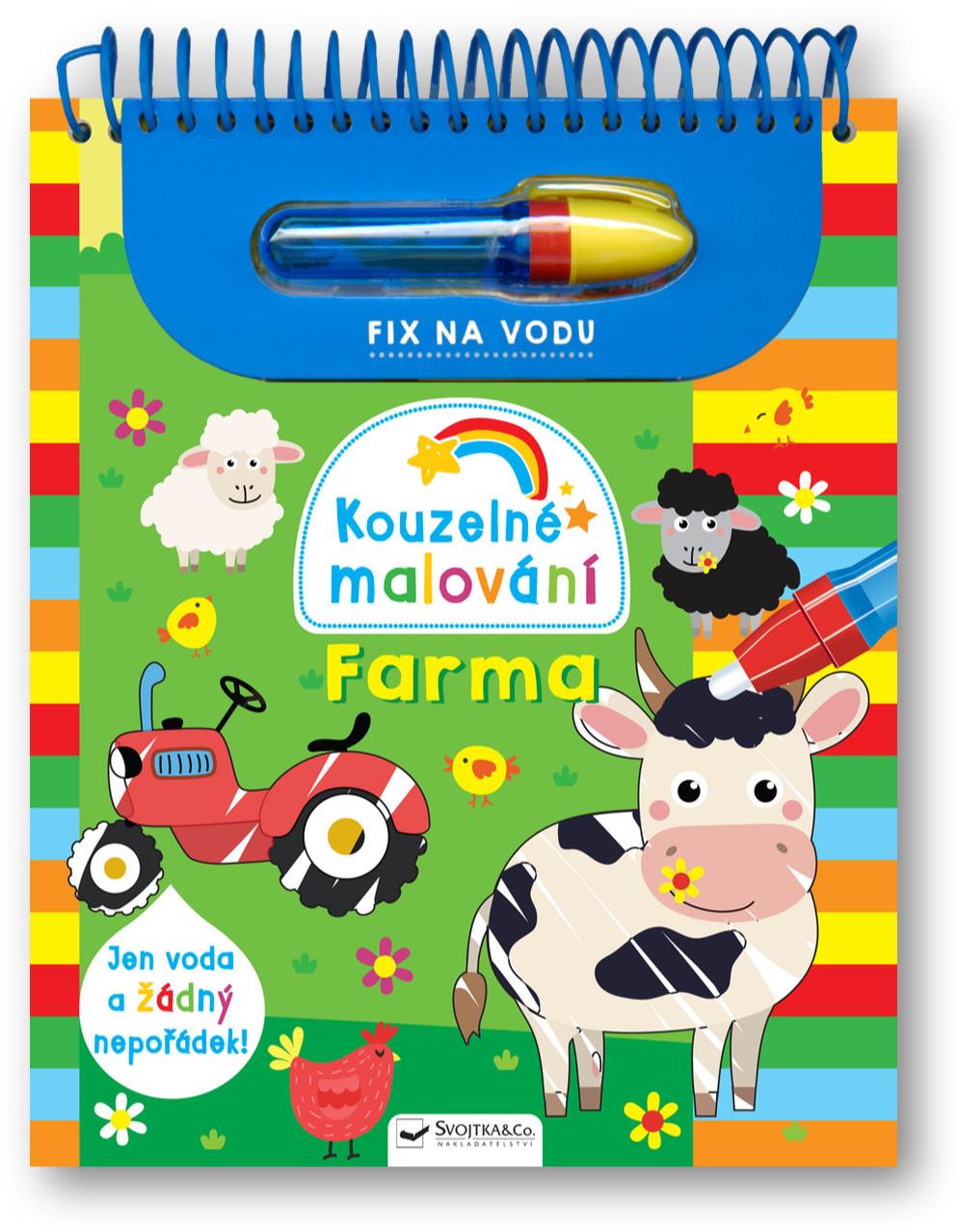 Kouzelné malování Farma: Jen voda a žádný nepořádek! Fix na vodu