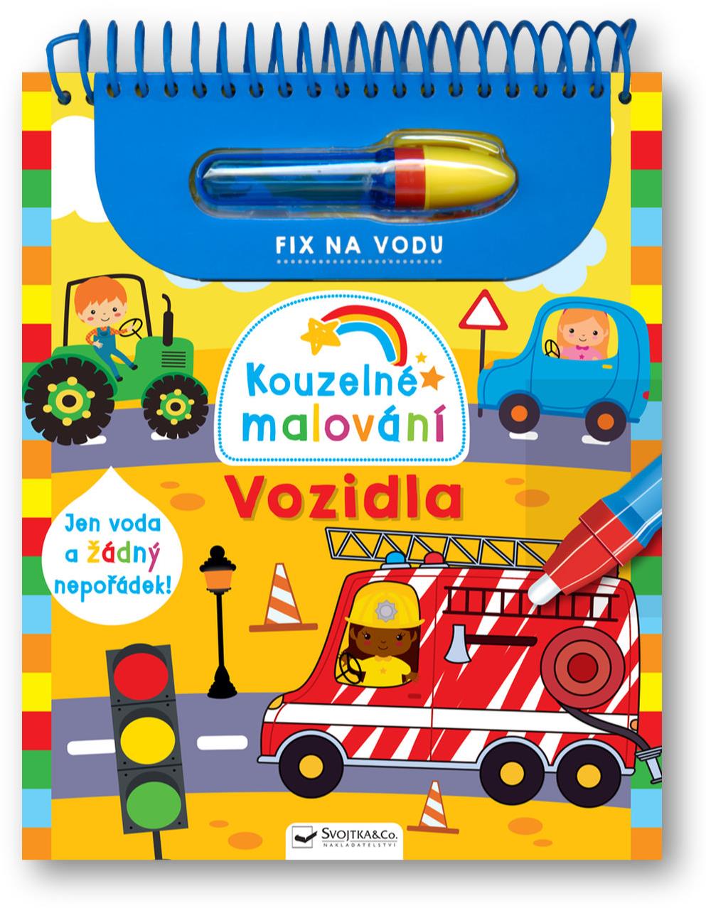 Kouzelné malování Vozidla: Jen voda a žádný nepořádek! Fix na vodu