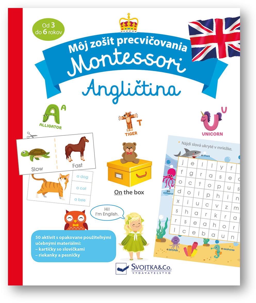 Montessori Angličtina: Môj zošit precvičovania