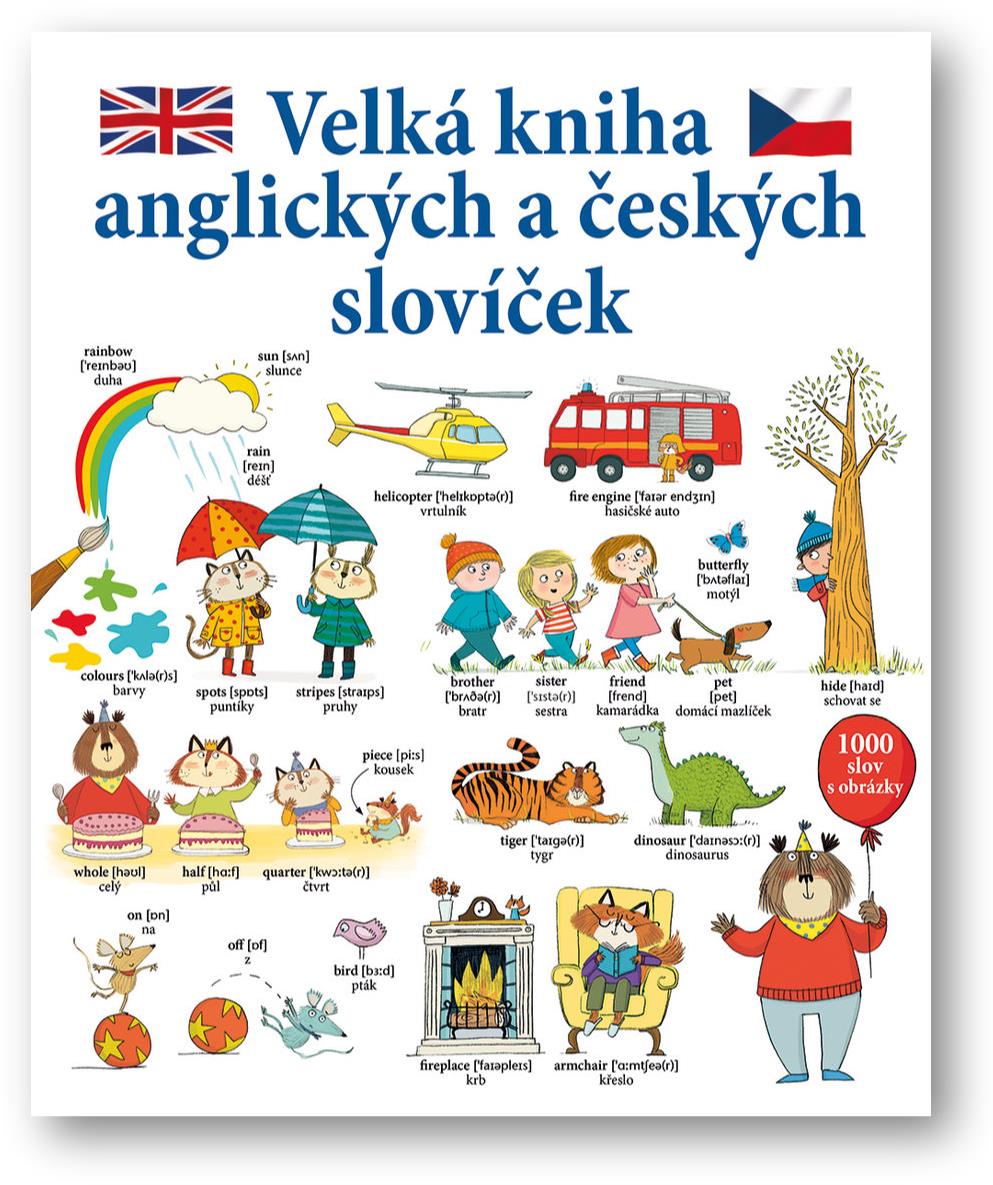 Velká kniha anglických a českých slovíček