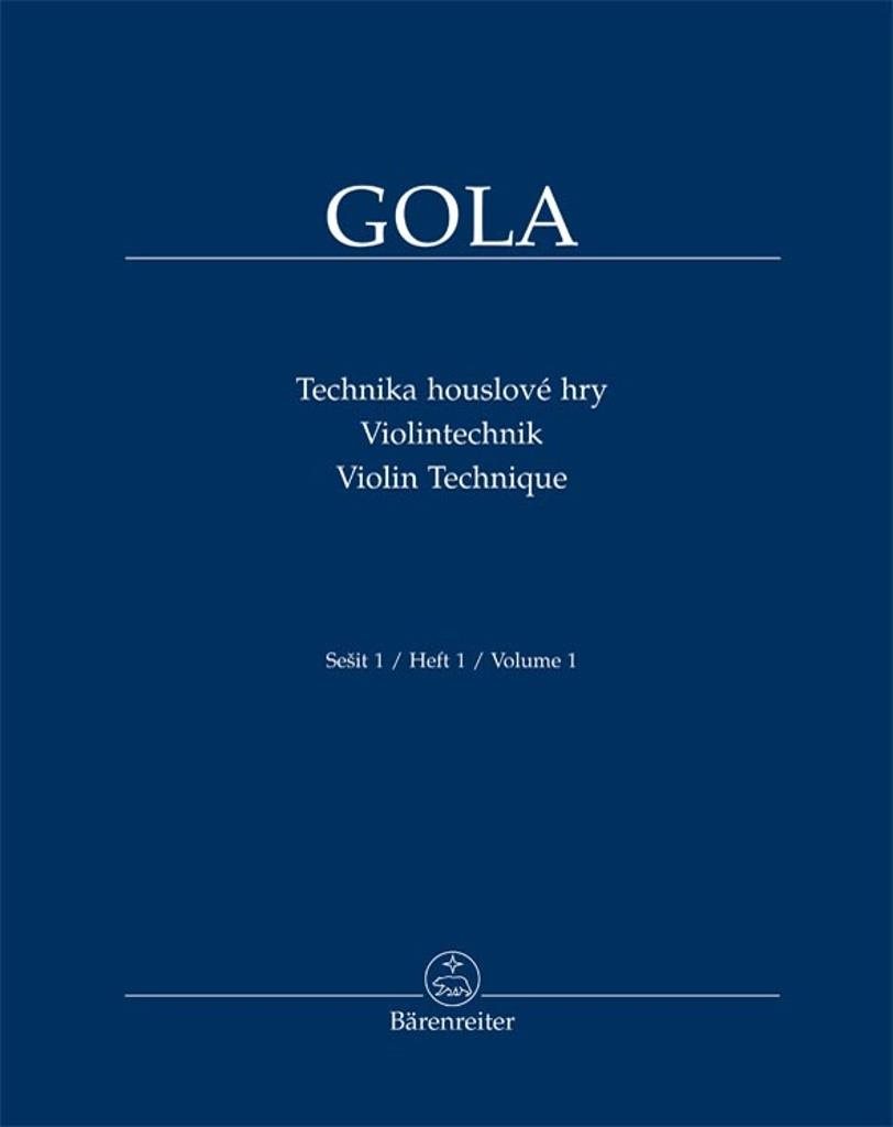 Technika houslové hry: Sešit 1