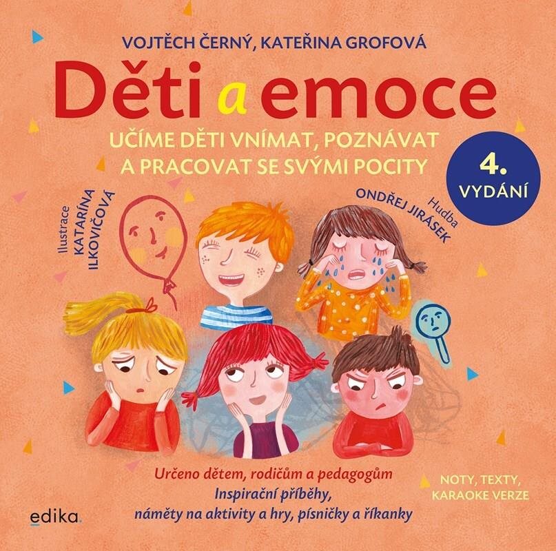 Obálka knihy Děti a emoce od Ediky