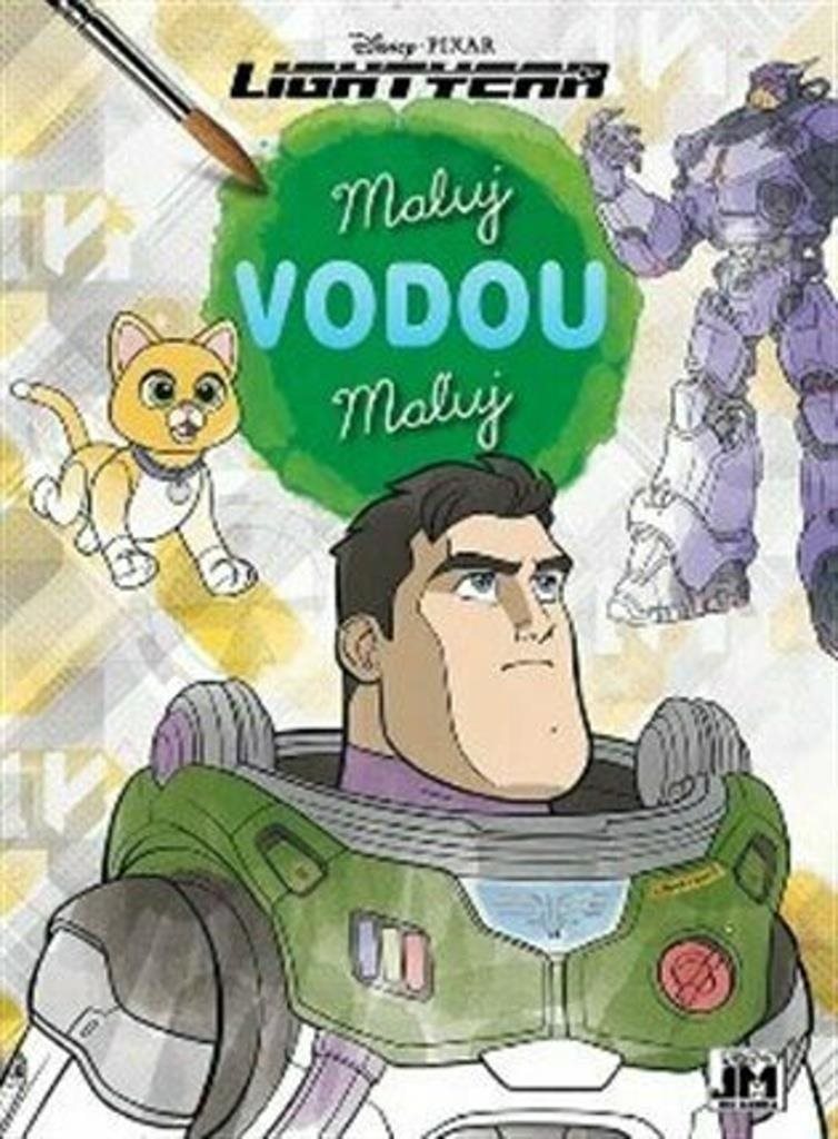 Maluj vodou Rakeťák
