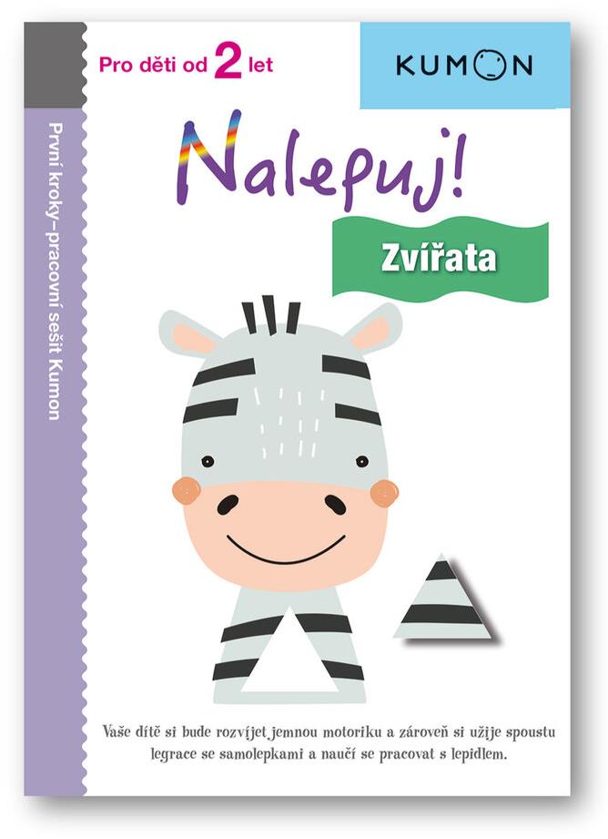 Nalepuj! Zvířata: Pro děti od 2 let, Pracovní sešit Kumon