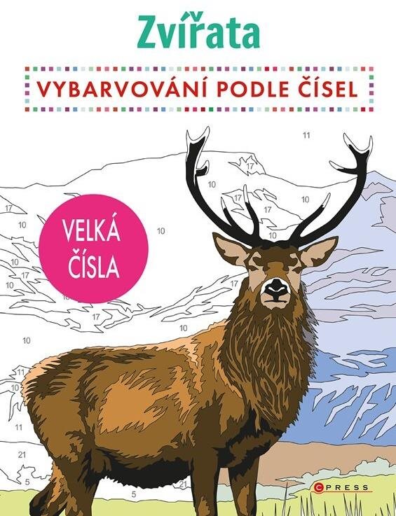 Vybarvování podle čísel Zvířata