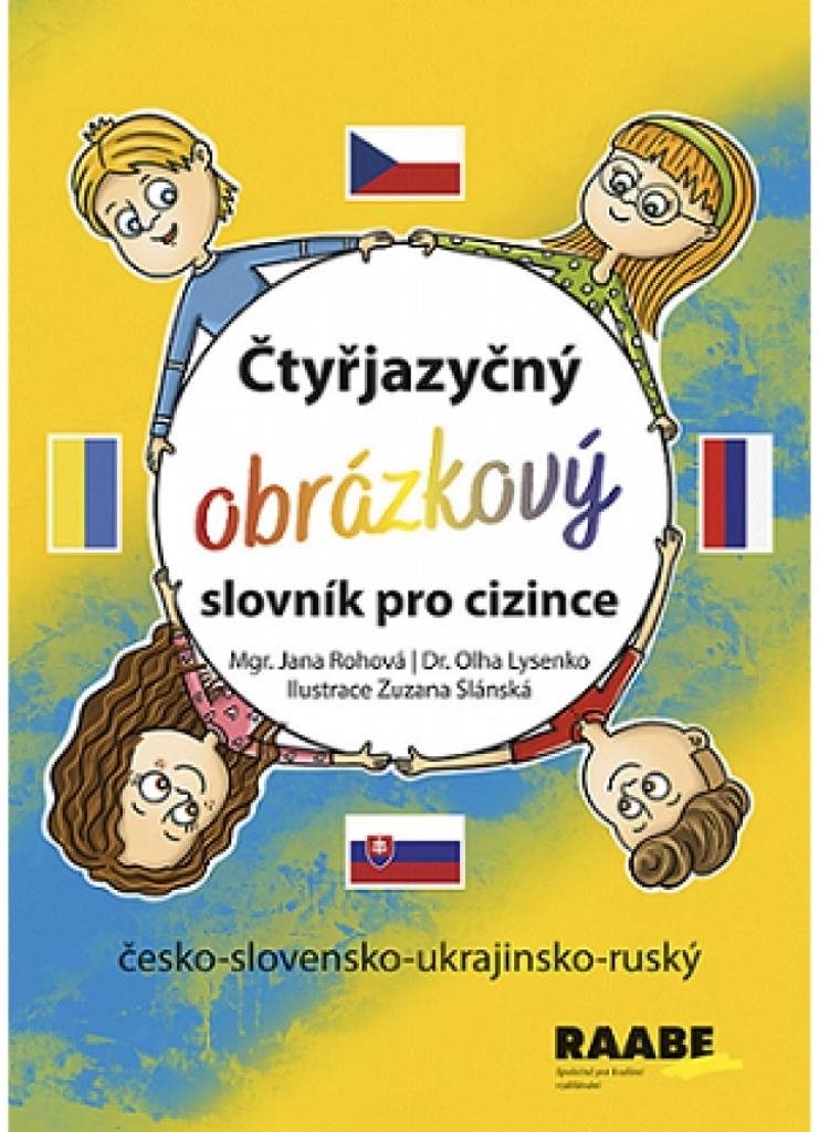 Čtyřjazyčný obrázkový slovník pro cizince