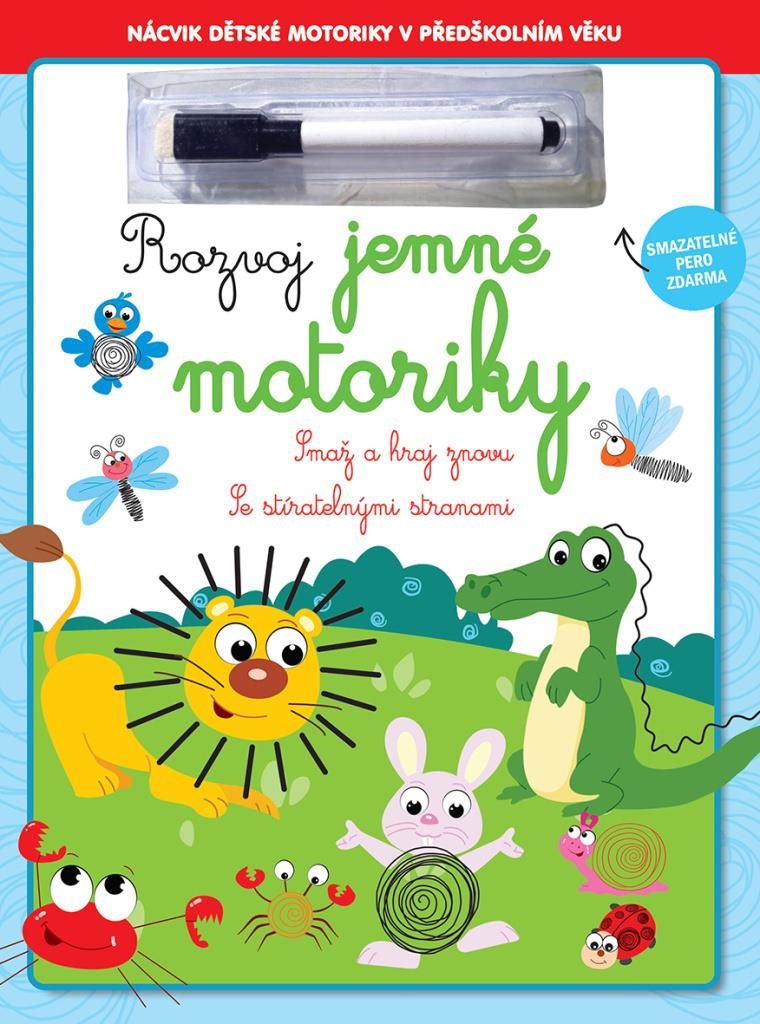 Rozvoj jemné motoriky: Smaž a hraj znovu, se stíratelnými stranami