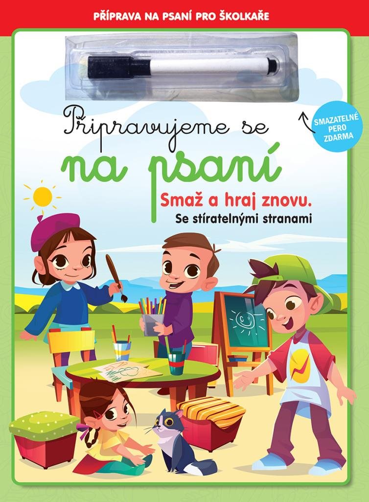 Připravujeme se na psaní: Smaž a hraj znovu, se stíratelnými stranami