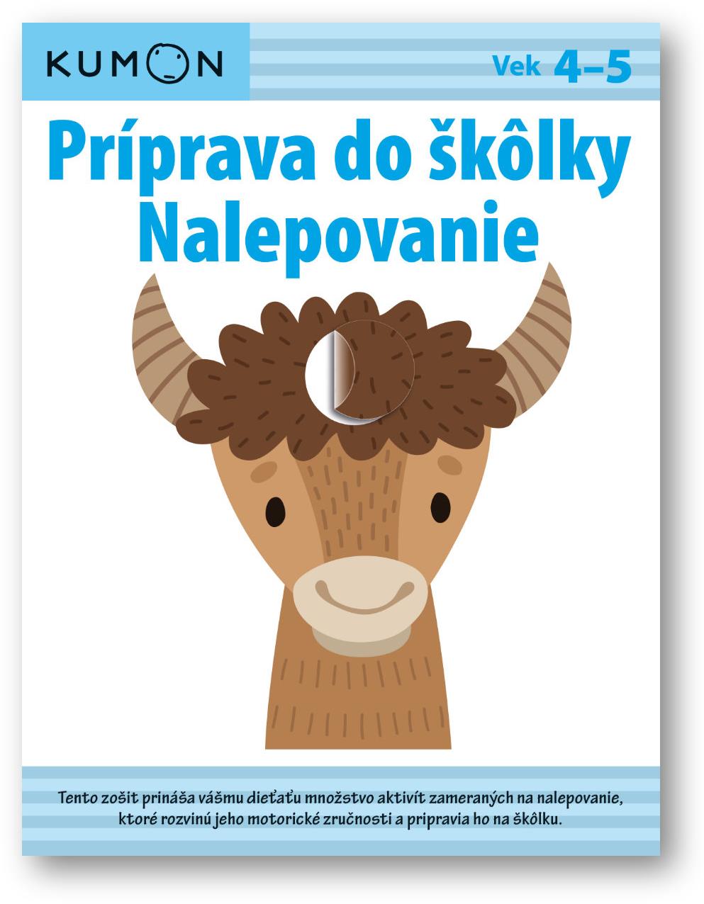 Príprava do škôlky Nalepovanie