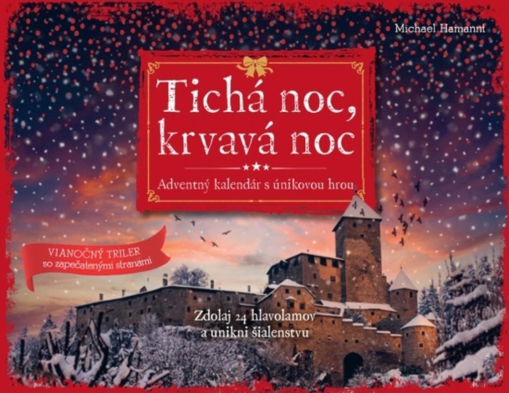 Adventný kalendár s únikovou hrou, krvavá noc a tichá noc.