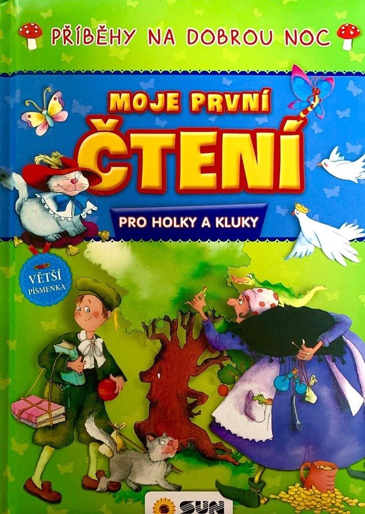 Moje první čtení Příběhy na dobrou noc: pro holky a kluky